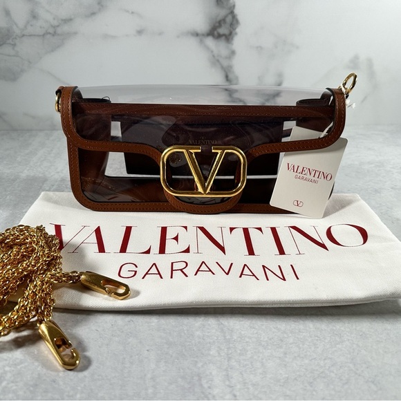 Valentino Garavani PVC Locò Shoulder Bag - Picture 3 of 6
